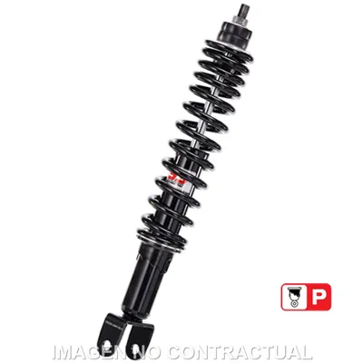Zdjęcie produktu dla Amortyzator serii D220 mono tył odpowiedni dla Piaggio Vespa 50 / 90 / 125 / 150 / 180 OD220-330P-02-88