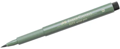Produktbild von Faber Castell Tuschestift Pitt Artist Pen B grünerde