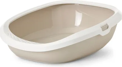 Produktbild von Nobby Katzentoilette Gizmo mokka/weiß, Größe: L
