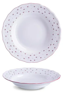 Produktbild von Tiefer Teller, tschechisches Porzellan, Verona, 24 cm, Franceska, G. Benedikt