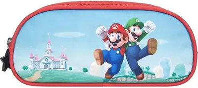 Produktbild von Toybags Super Mario Dreifach-federmäppchen Mehrfarbig  Mann Mehrfarbig One Size