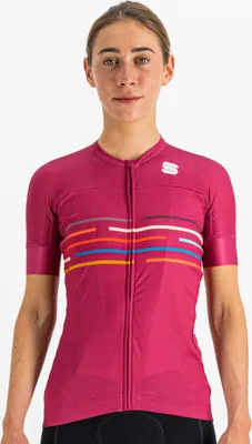 Immagine prodotto di Maglia da ciclismo SPORTFUL a manica corta - VELODROME - Ciclamino S