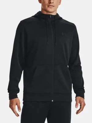 Produktbild von Under Armour Ua Armor Fleece Fz Hoodie-Schwarz 1373357-001__LG