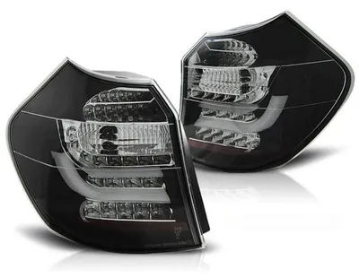 Produktbild von LED Lightbar Rückleuchten passend für BMW E87 Bj. 04-07 Schwarz