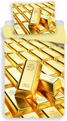 Produktbild von Gold Bars Kuschelige Bettwäsche Polyester, 140x200 cm & 70x90 cm