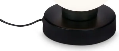 Produktbild von Tischleuchte Tischlampe Kabelschalter 1xE14 25 W schwarz Metall-Glas Briloner