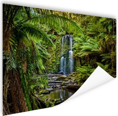 Produktbild von MuchoWow® Poster Beauchamp Wasserfälle 90x60 cm - Schlafzimmer