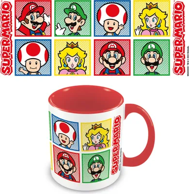 Produktbild von Super Mario Tasse 315 ml, Keramik, spülmaschinengeeignet