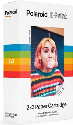 Zdjęcie produktu dla Polaroid Hi-Print, 5.4x8.6 cm, 2x3", 20 ark., Polaroid Hi-Print, 80 g, 20 szt.
