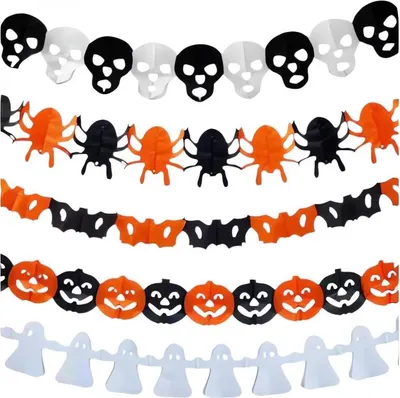 Image de Verk 26135 Guirlande Halloween 3 m, araignée