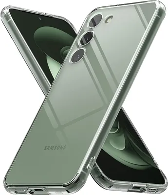 Immagine prodotto di Copertura per Samsung Galaxy S23 Custodia protettiva in silicone per telefoni cellulari Clear