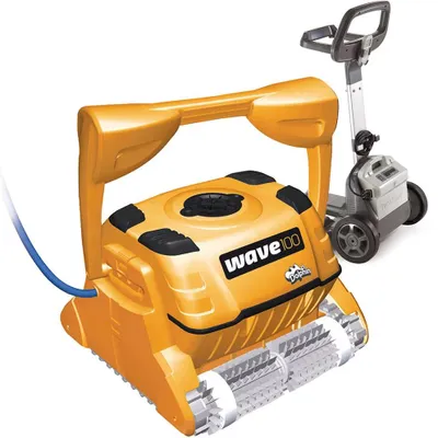 Image de Robot electrique de piscine professionnel 25m brosse combinée - Dolphin - WAVE 100 -