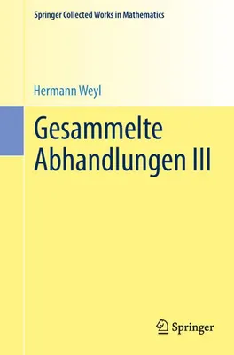 Obrázek produktu pro Gesammelte Abhandlungen III