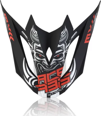 Imagen del producto de Casco Acerbis Profile 4, color /rojo/blanco