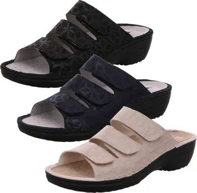 Produktbild von Rohde 5772 Cremona Damen Schuhe Pantoletten Clogs Leder, Größe:41 EU, Farbe:Beige