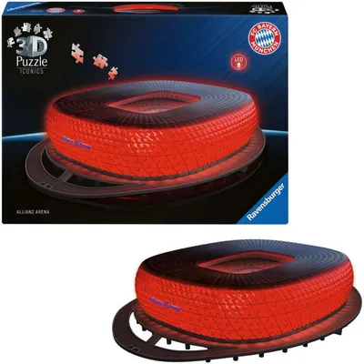 Produktbild von Iconics: Allianz Arena - mit Licht Ravensburger 12008033