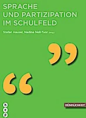Produktbild von Sprache und Partizipation im Schulfeld
