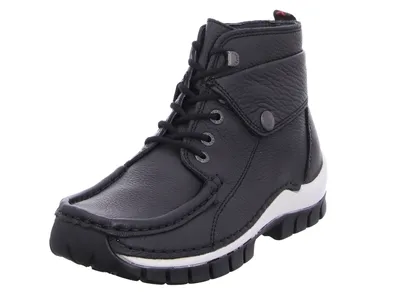 Produktbild von Wolky Jump Winter Bootie, Nappa leather Black / white 0472524-010 38