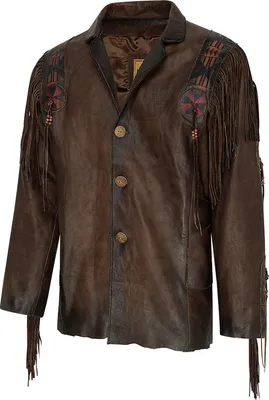 Produktbild von Stars & Stripes Western Lederjacke »PACO« Gr.XXL