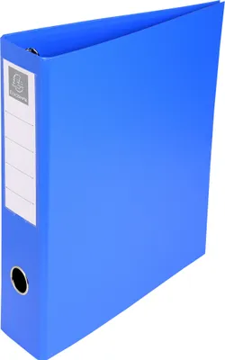 Produktbild von Exacompta 10x Ringbuch Karton 4Ring 50mm Rücken 70mm 32x29cm A4 Maxi Blau 51742E