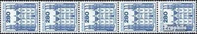 Produktbild von Briefmarken Berlin (West) 1982 Mi 676A R Fünferstreifen postfrisch Burgen und Schlösser
