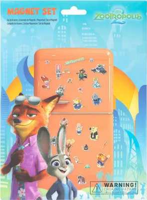 Zdjęcie produktu dla Zestaw magnesów Zootopia 2