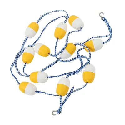 Produktbild von Plávajúca linka, bezpečnostné deliace lano do bazéna, deliace dráhy do bazéna, bezpečnostné deliace lano do bazéna, príslušenstvo plávajúcej linky do bazéna, bezpečnostné lano do bazéna