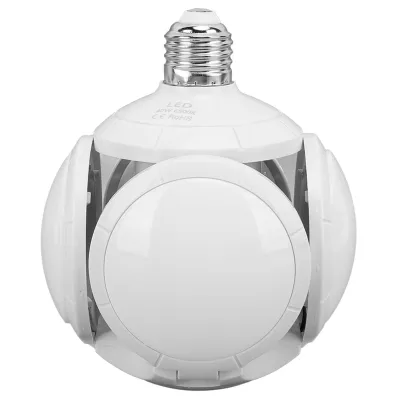 Obrázok produktu pre Skladacie LED futbalové svietidlo z ABS a akrylu, 85–265 V, E27/E26, 40 W, biele
