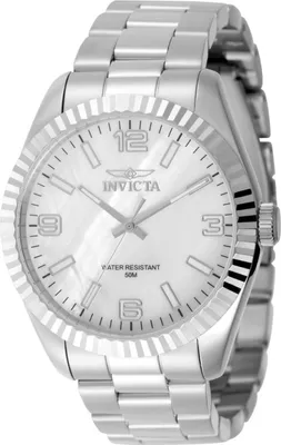 Obrázek produktu pro Invicta Specialty 50128 Pánské hodinky - Quartz Movement - Nerezová ocel s bílým ciferníkem - 43 mm