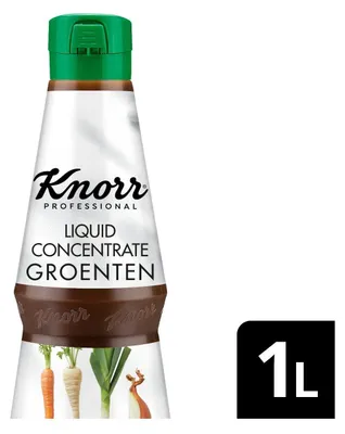 Produktbild von Knorr Flüssigkonzentrat Gemüse 1000 ml – Aromatischer Gemüsegeschmack für Suppen & Saucen