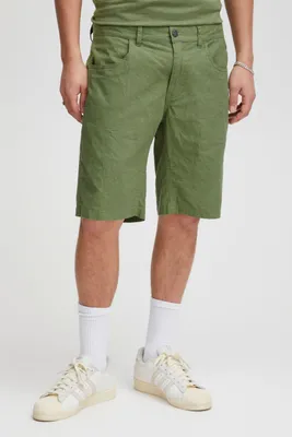 Produktbild von Blend 20715627 Herren Leinenshorts Shorts Bermuda Kurze Hose 5-Pocket Regular Fit Leinen Mix
