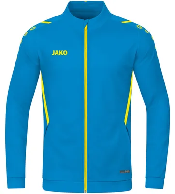 Produktbild von Jako Challenge Polyesterjacke Damen - Jako Blau / Neongelb
