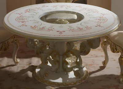 Produktbild von Esstisch Design Möbel Einrichtung Tische Massivholz Tisch Luxus Italienische