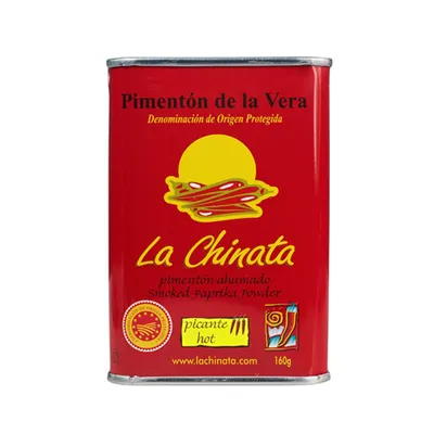 Produktbild von Pimenton de la Vera La Chinata Paprikapulver D.O.P. - geräuchert, scharf - 160g