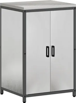 Zdjęcie produktu dla Przechowywanie w kuchni HATTEM srebrny 60 x 50 x 92 cm Stal