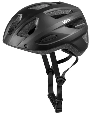 Produktbild von Vayox Fahrradhelm Active VA0424BMM Verstellbar von 55 bis 58 CM - Größe M - mit LED-Beleuchtung - Belüfteter - Schwarz Matt
