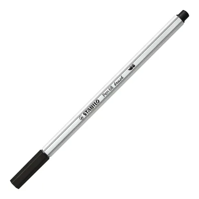 Immagine prodotto di STABILO Pen 68 brush marcatore Medio Nero 1 pz