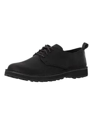 Produktbild von Clarks Solsbury – Lederschuhe mit Schnürung, Schwarz 41 EU