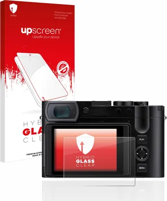 Produktbild von upscreen Schutzglas für Leica Q3 / Q3 43 Schutzfolie Panzer Folie Glas Display Schutz klar