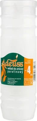 Zdjęcie produktu dla Adeuss Wkład Do Zniczy Parafinowych 4 Dni - 17,5Cm
