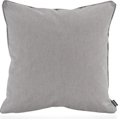 Produktbild von H.O.C.K. Lino-Leinen Outdoor Kissen mit Keder 50x50cm melange stone grau
