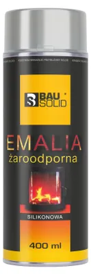Zdjęcie produktu dla Emalia Żaroodporna SREBRNA