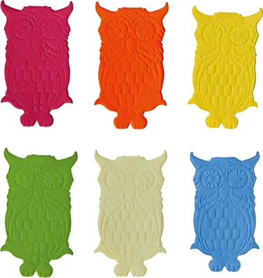 Produktbild von DEMMLER Deko Streu Eulen f.so 5x3cm 24St
