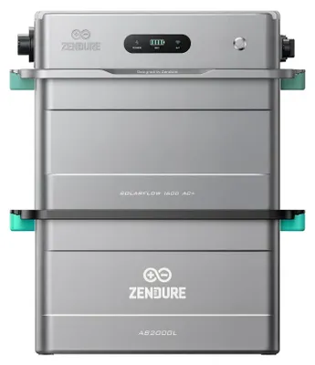 Produktbild von Zendure SolarFlow 1600 AC Plus + 1x AB2000L-Modulares Heimspeichersystem bis 11,52 kWh