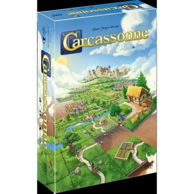 Zdjęcie produktu dla Gra stołowa Asmodee Carcassonne (francuski) (FR)