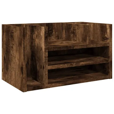 Zdjęcie produktu dla Organizer na biurko, przydymiony dąb, 44,5x24x25 cm