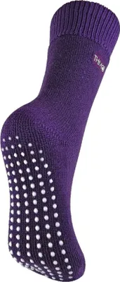 Produktbild von THMO - Damen Antirutsch Thermo Kuschelsocken Plüsch | Hüttensocken Abs Sohle