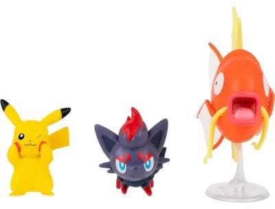 Produktbild von Pokemon Pikachumagikarp And Zorua Pkw4090 Figur One Size