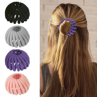 Produktbild von 4 Stück Haarklemmen zum Ausziehen – geeignet für dickes und feines Haar