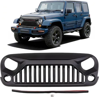 Produktbild von Kühlergrill GLADIATOR, passend für JEEP WRANGLER JK 2007-2018, Frontgrill
